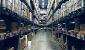 Large warehouse for logistics.